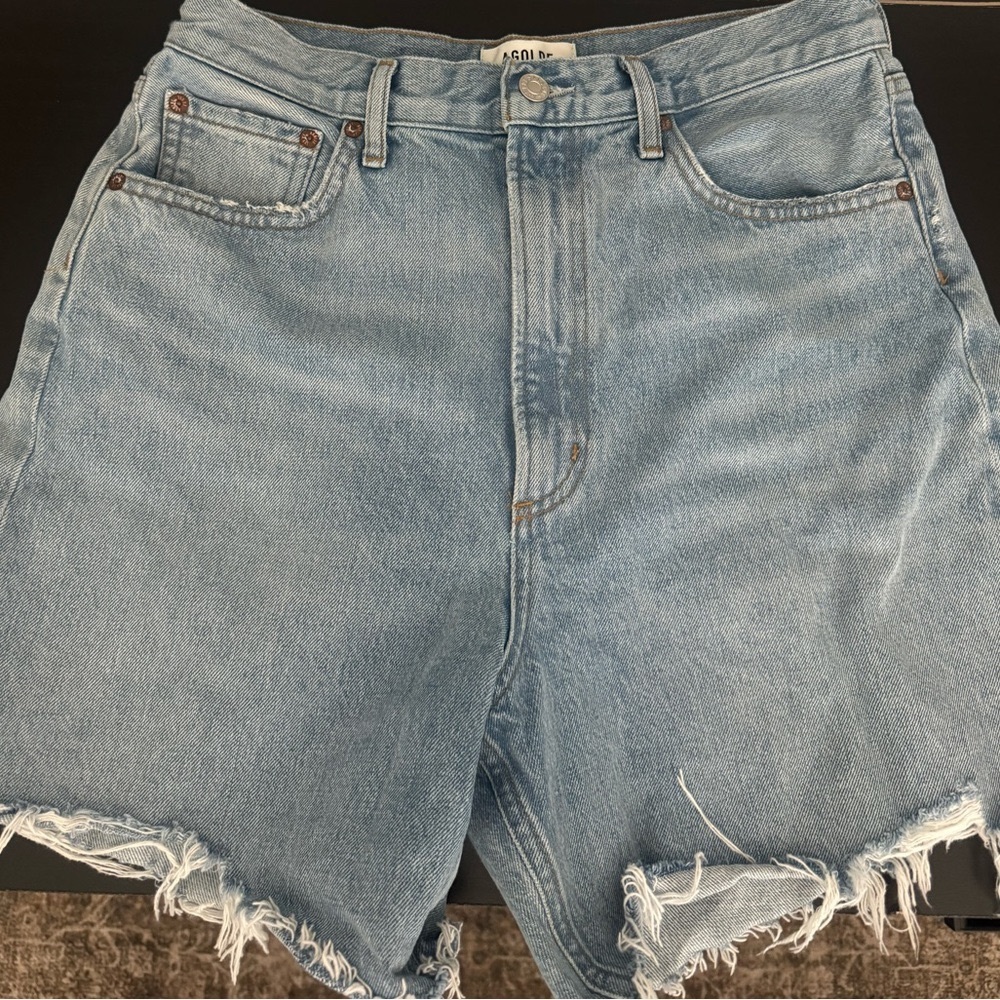 AGOLDE Stella Denim Shorts